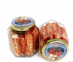 Мясо краба натуральное 390 гр стекло