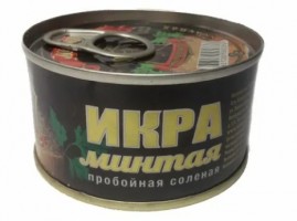 Икра минтая 120 гр "Хавиар" Медведь
