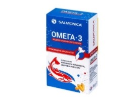 Омега - 3 из дикого лосося для детей 300/84