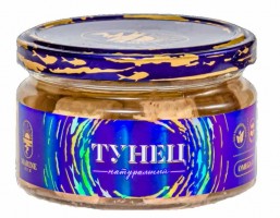 Тунец филе натуральное «За Родину» 190 гр.